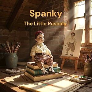 The Little Rascals Spanky 14” Porcelain Doll 1993 Hamilton Collection Vintage